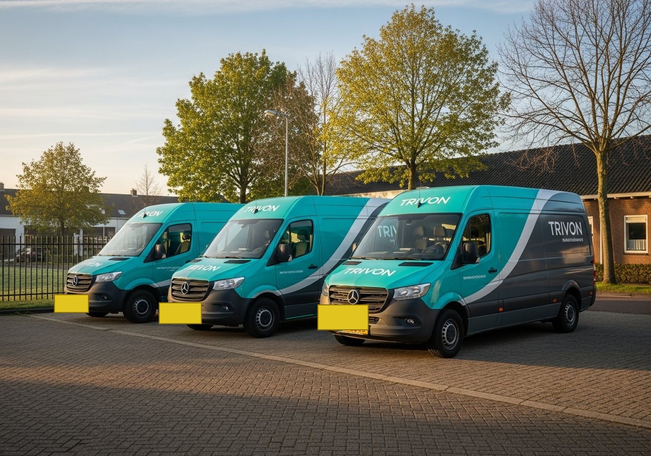 Fleet Wrap & Autoreclame door Alfa Reclame in Rotterdam